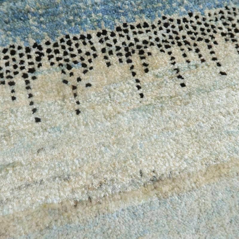 プレミアムギャッベ／ホシナマイ（カシュクリ） 237×162cm イラン産 手織り ウール ラグ リビング ダイニング 大判（HL-10853）_7