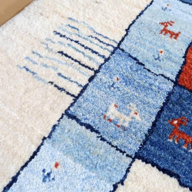 プレミアムギャッベ/ホシナマイ(カシュクリ) 200×144cm プレミアムギャッベ/ホシナマイ(カシュクリ) 200×144cm
