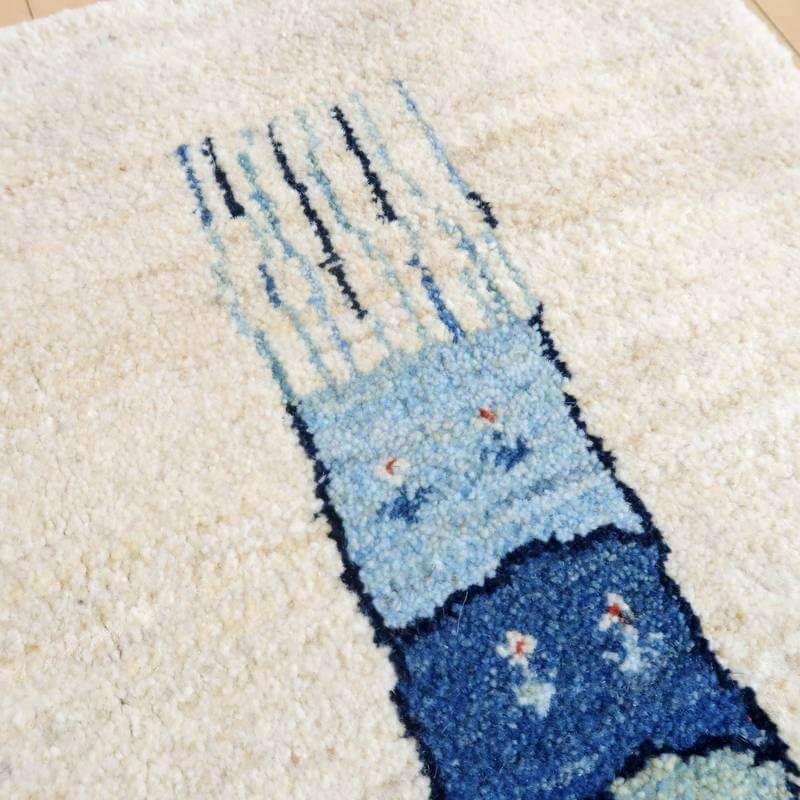 プレミアムギャッベ/ホシナマイ(カシュクリ) 200×144cm プレミアムギャッベ/ホシナマイ(カシュクリ) 200×144cm