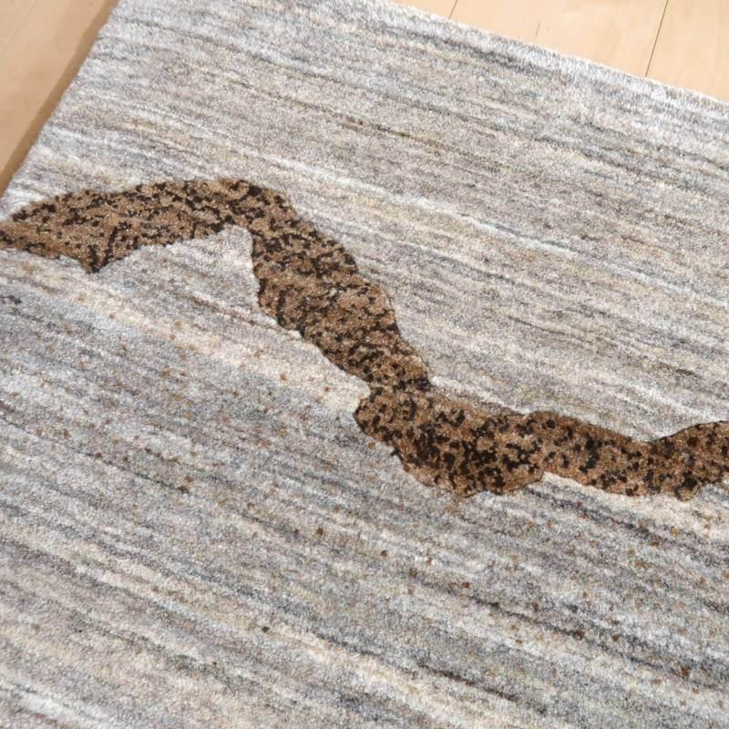 プレミアムギャッベ/ホシナマイ(ルリバフ) 196×136cm イラン プレミアムギャッベ/ホシナマイ(ルリバフ) 196×136cm イラン