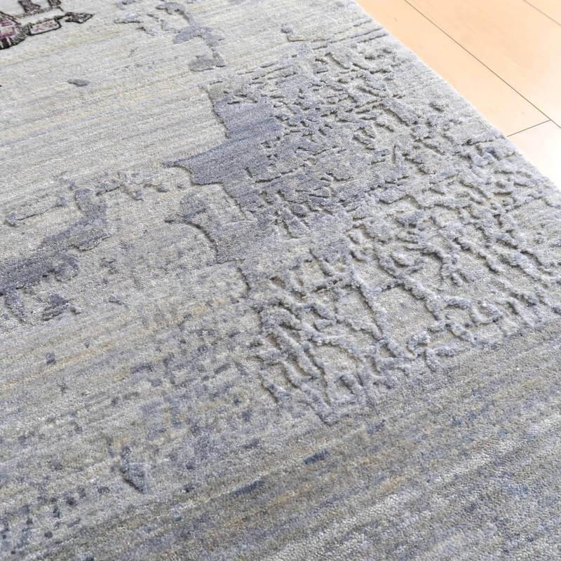 プレミアムギャッベ/ホシナマイ(ルリバフ) 203×152cm イラン プレミアムギャッベ/ホシナマイ(ルリバフ) 203×152cm イラン