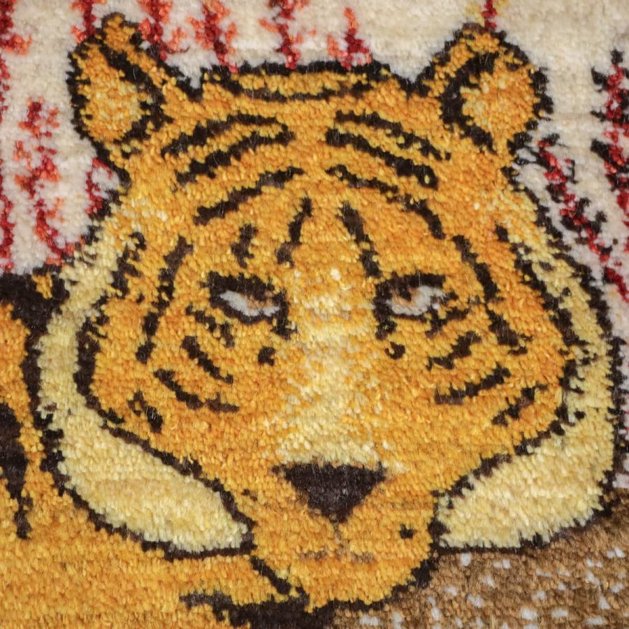 ギャッベ/ルリバフ 192×151cm イラン産 手織り リビング ウール ギャッベ/ルリバフ 192×151cm イラン産 手織り リビング ウール