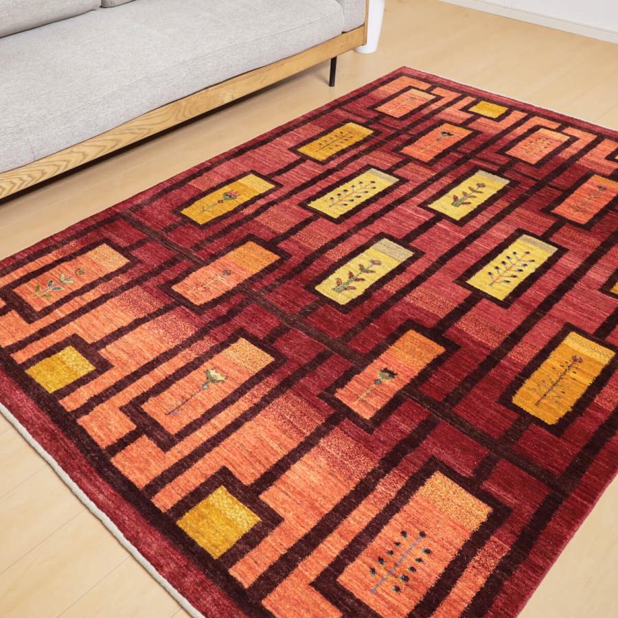 ゾランヴァリギャッベ（ルリバフ）229×167cm