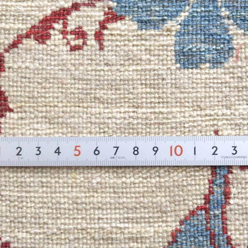 プレミアムギャッベ／ホシナマイ（ルリバフ） 216×137cm イラン産 手織り ウール ラグ リビング ダイニング 大判 （HL-62730）_7