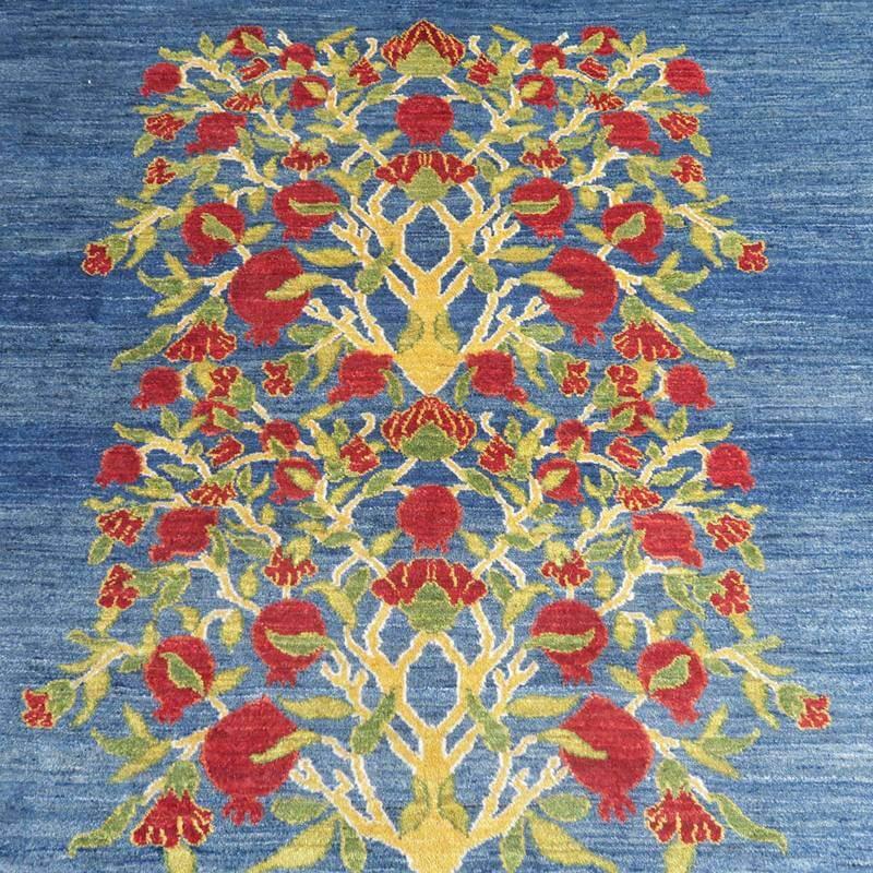 プレミアムギャッベ/ホシナマイ(ルリバフ) 210×148cm イラン プレミアムギャッベ/ホシナマイ(ルリバフ) 210×148cm イラン