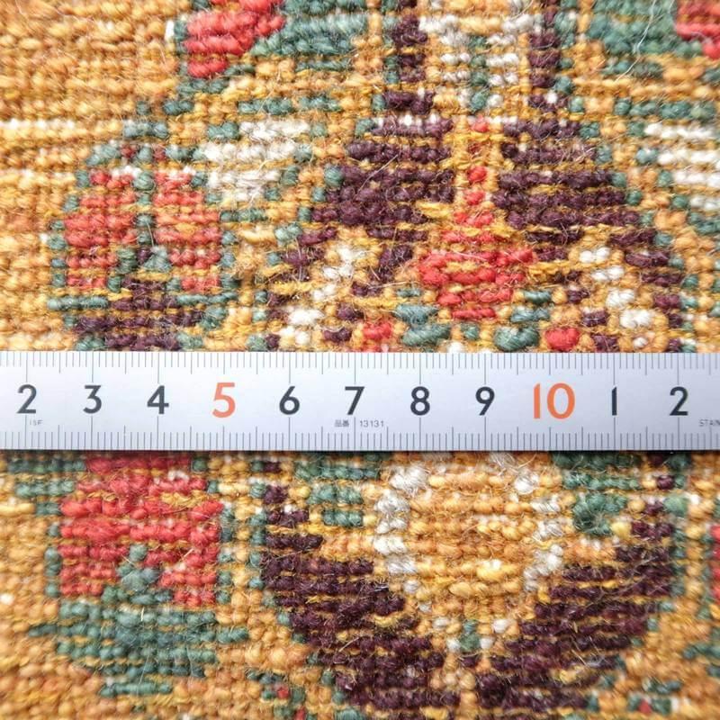 プレミアムギャッベ／ホシナマイ（ルリバフ） 233×143cm イラン産 手織り ウール ラグ リビング ダイニング 大判（HL-83653）_8