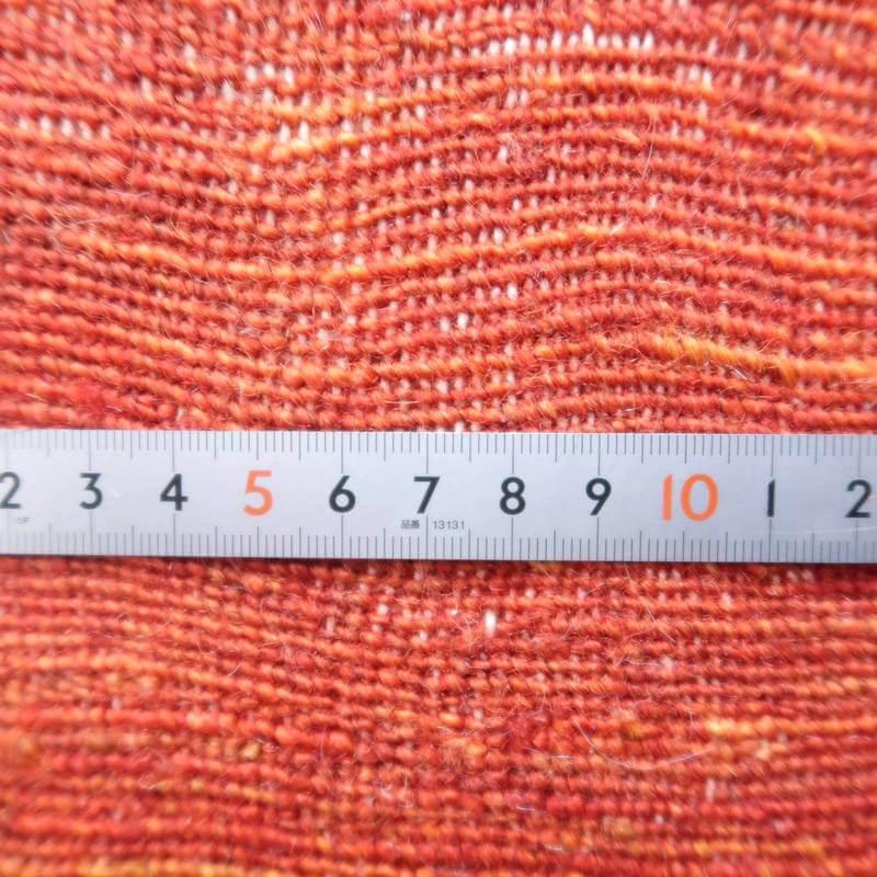 プレミアムギャッベ／ホシナマイ（ルリバフ） 207×151cm イラン産 手織り ウール ラグ リビング ダイニング 大判（HL-89407）_8