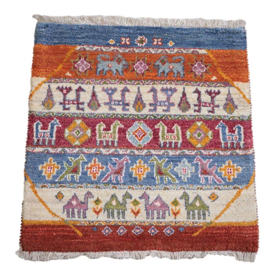 ギャッペ ゾランヴァリギャッベ ラグ カーペット ウール 手織り美品