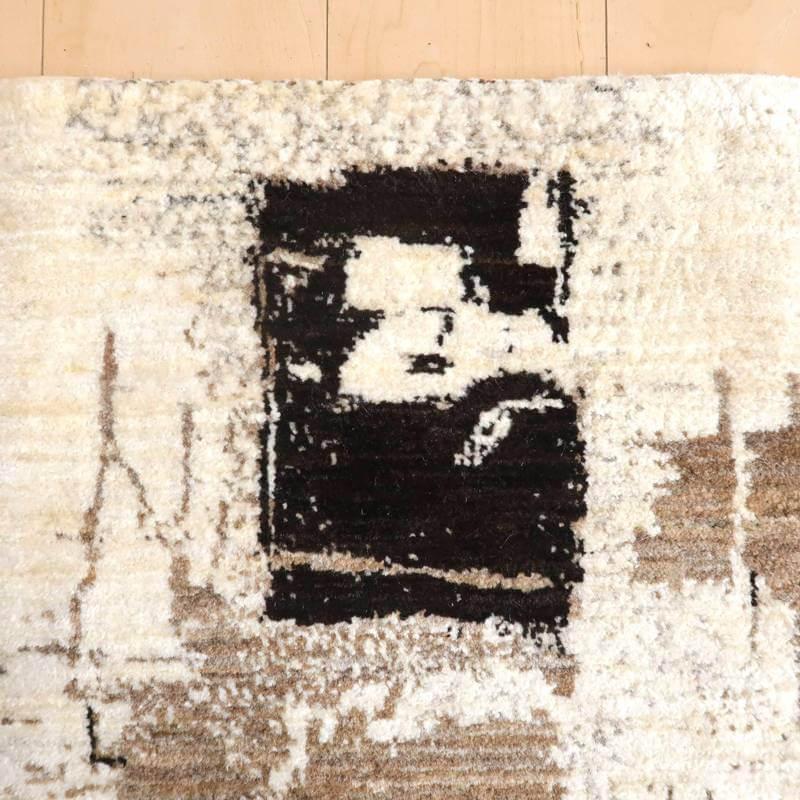 プレミアムギャッベ/ホシナマイ(ルリバフ) 142×47cm イラン産 プレミアムギャッベ/ホシナマイ(ルリバフ) 142×47cm イラン産