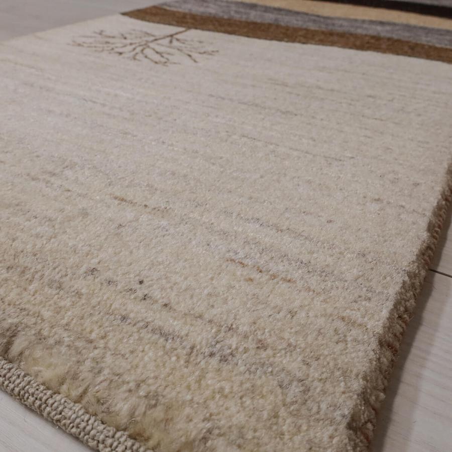 ギャッベ/カシュクリ 148×55cm イラン産 手織り リビング ギャッベ/カシュクリ 148×55cm イラン産 手織り リビング