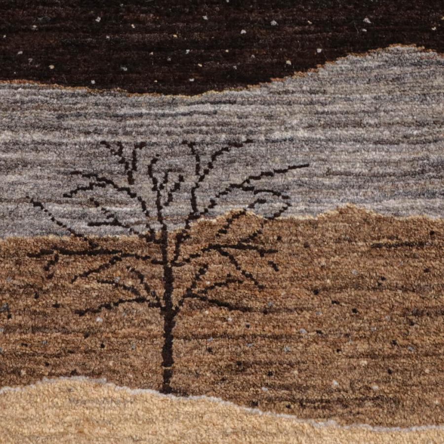 ギャッベ/カシュクリ 148×55cm イラン産 手織り リビング ギャッベ/カシュクリ 148×55cm イラン産 手織り リビング