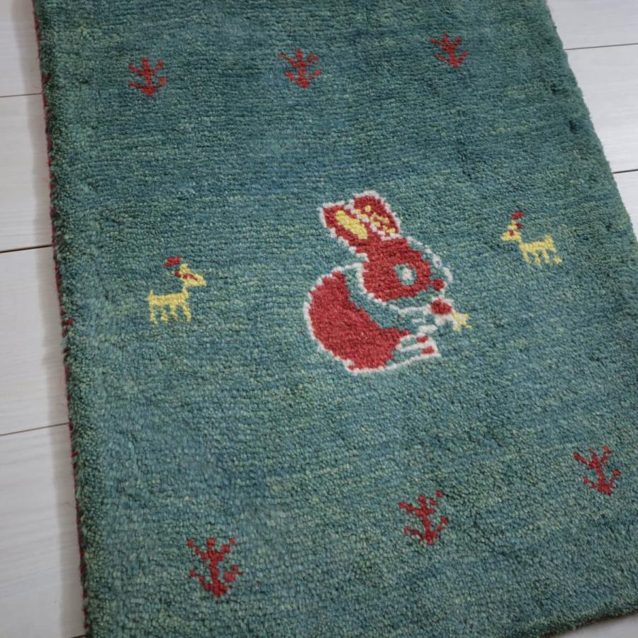 ギャッベ/ギャッベ 149×53cm イラン産 手織り リビング ウール ギャッベ/ギャッベ 149×53cm イラン産 手織り リビング ウール