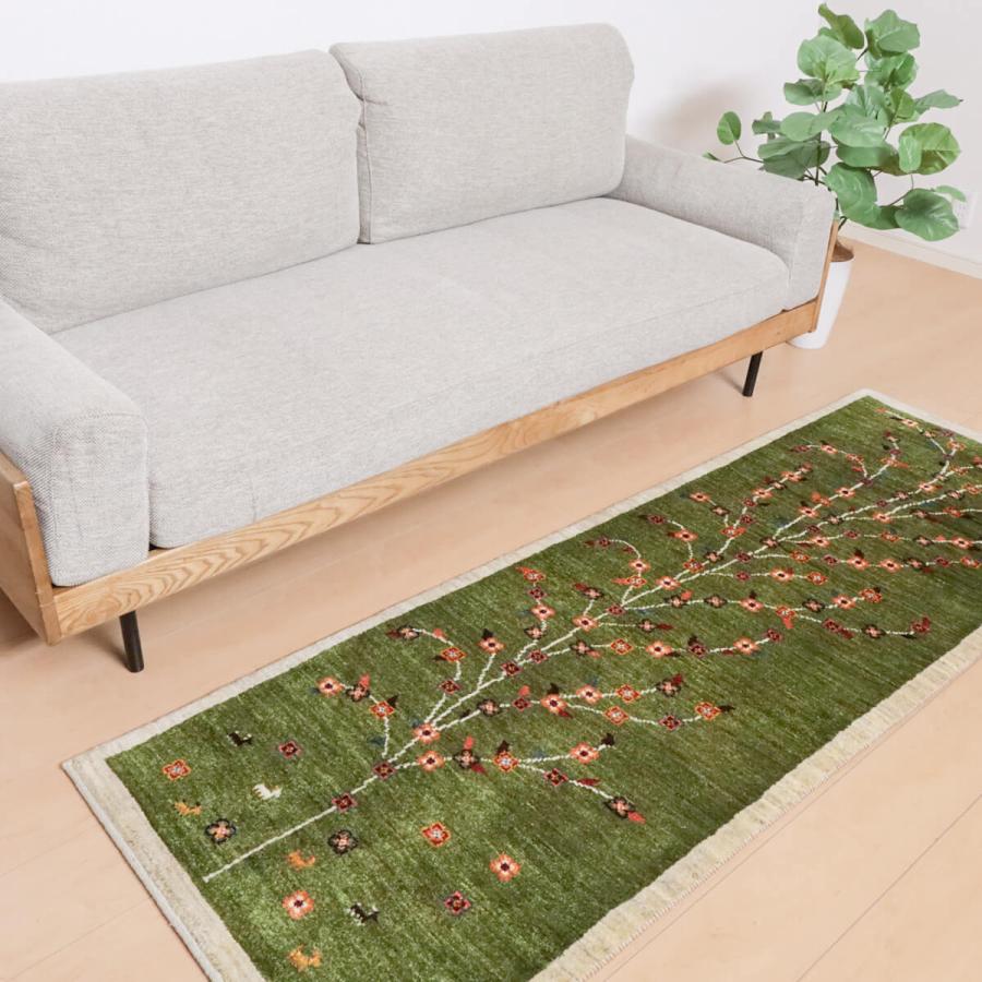 ギャッベ80x53cm ペルシャ絨毯 手織り ギャベ 玄関マットラグ 絨毯 玄関マットギャッベ通販｜80～100cm手織りラグ｜ – ギャッベ