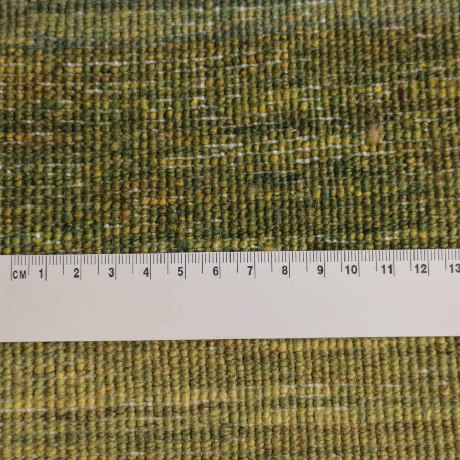 ギャッベ／ルリバフ 61×83cm イラン産 手織り リビング ウール ラグ