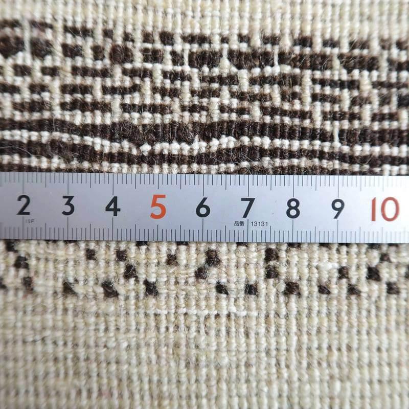 ギャッベ　ホシナマイ（カシュクリ） 149x48cm 最高級イラン産 プレミアムギャッベ 絨毯／ホシナマイ（カシュクリ） 73×63cm