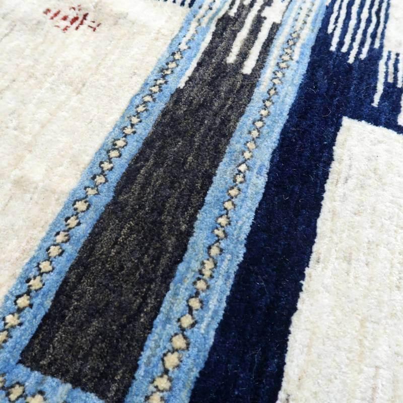 プレミアムギャッベ/ホシナマイ(ルリバフ) 303×246cm イラン プレミアムギャッベ/ホシナマイ(ルリバフ) 303×246cm イラン