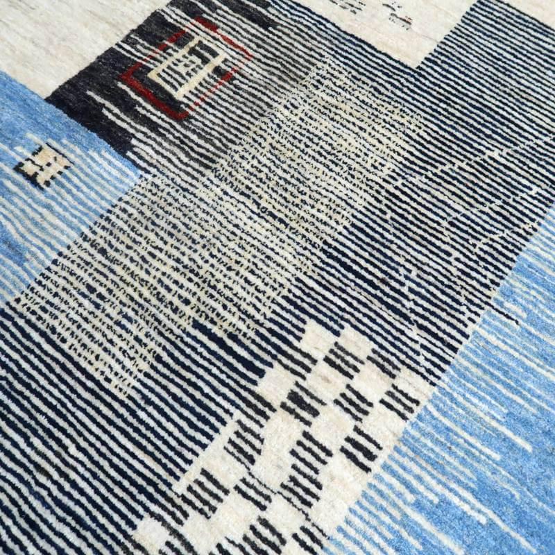 プレミアムギャッベ/ホシナマイ(ルリバフ) 303×246cm イラン プレミアムギャッベ/ホシナマイ(ルリバフ) 303×246cm イラン