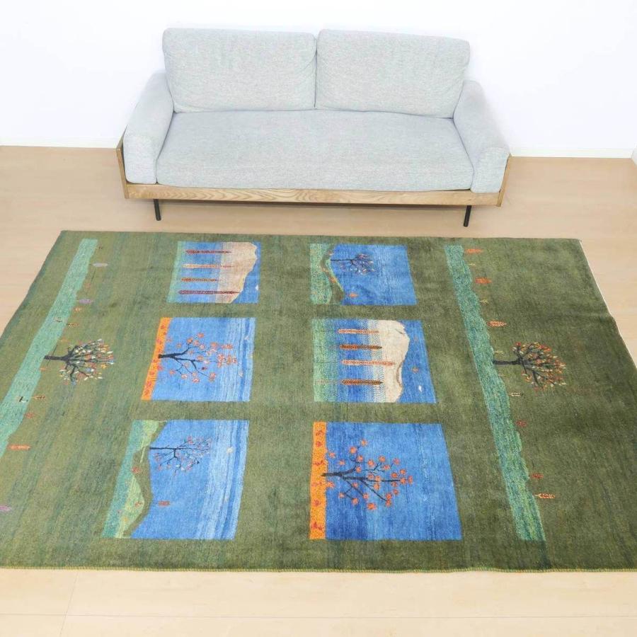 プレミアムギャッベ/ホシナマイ(カシュクリ) 262×180cm プレミアムギャッベ/ホシナマイ(カシュクリ) 262×180cm