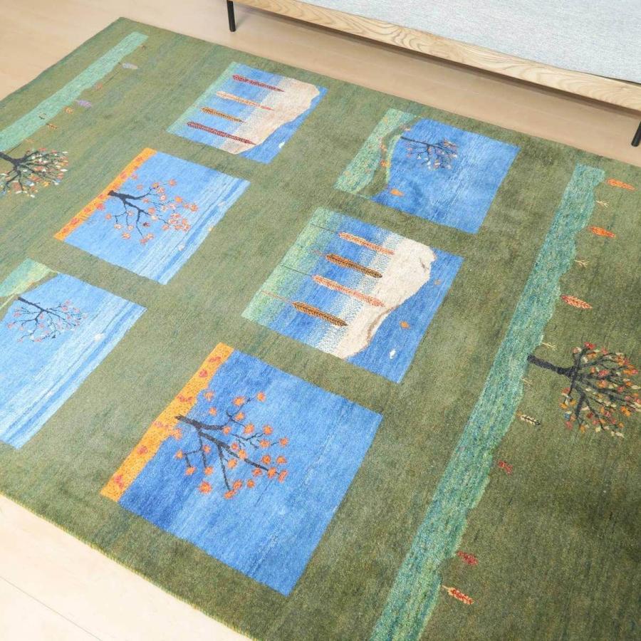 プレミアムギャッベ/ホシナマイ(カシュクリ) 262×180cm プレミアムギャッベ/ホシナマイ(カシュクリ) 262×180cm