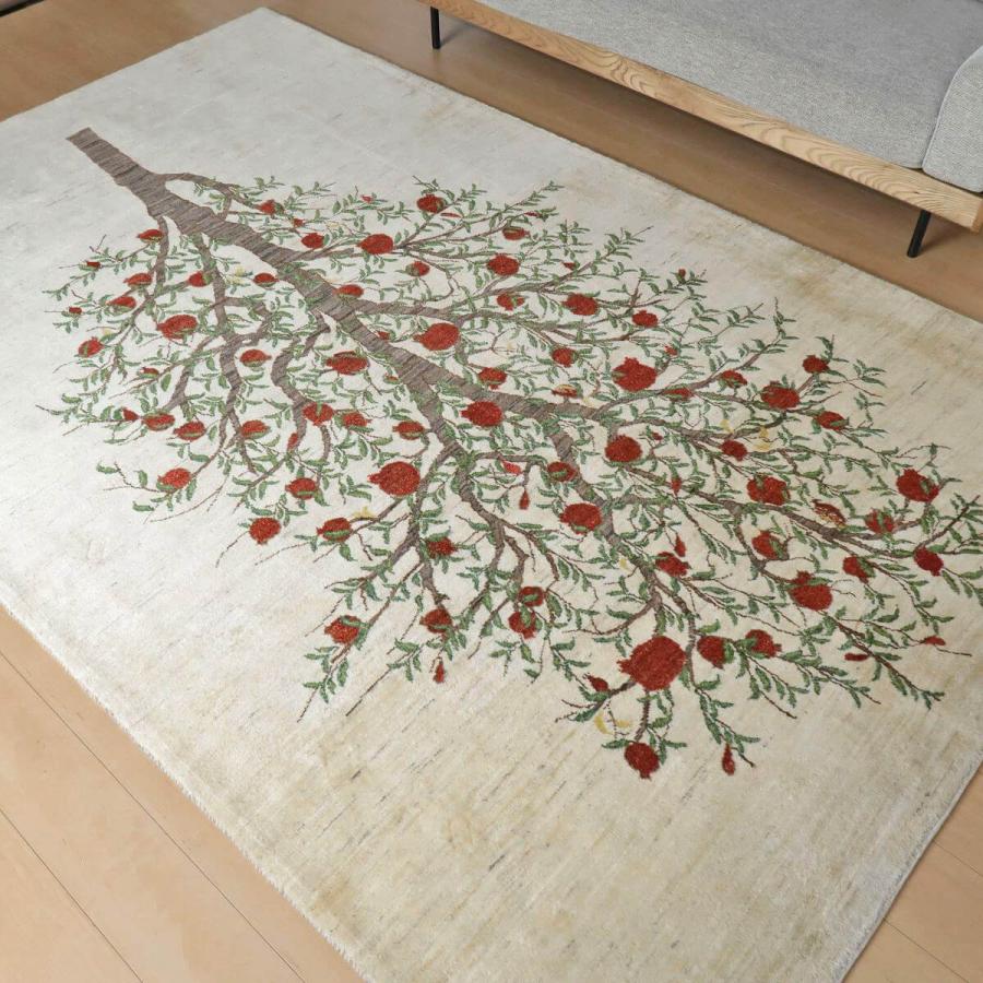 プレミアムギャッベ/ホシナマイ(ルリバフ) 294×188cm イラン プレミアムギャッベ/ホシナマイ(ルリバフ) 294×188cm イラン