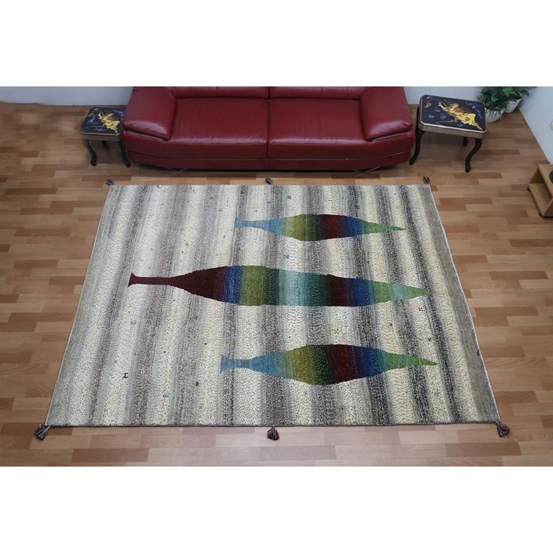 プレミアムギャッベ/ホシナマイ(カシュクリ) 253×190cm プレミアムギャッベ/ホシナマイ(カシュクリ) 253×190cm