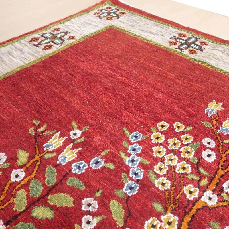 最高級イラン産ギャッベ(ルリバフ) 316×213cm 手織り ウール 最高級イラン産ギャッベ(ルリバフ) 316×213cm 手織り ウール