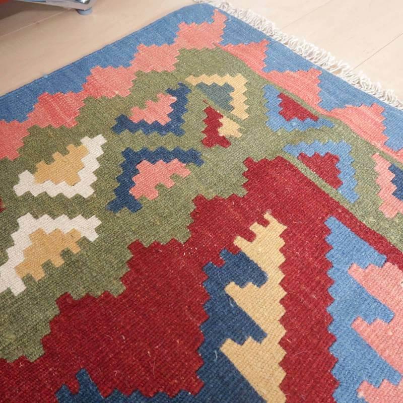キリム ラグマット イラン・シラーズ産 183×122cm 手織り ラグ