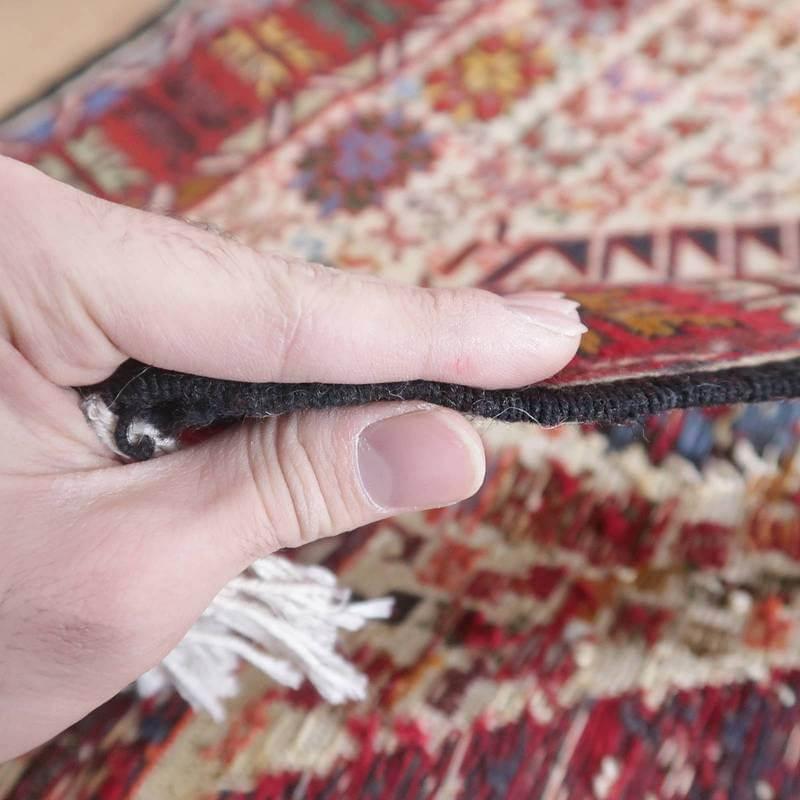 キリム ラグマット イラン・アゼルバイジャン産 288×84cm 細長 ランナー 手織り ラグ おしゃれ 床暖房対応（KR-135）_8
