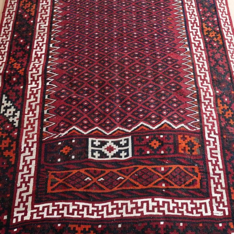 キリム ラグマット イラン・シルジャン産 403×156cm 手織り ラグ