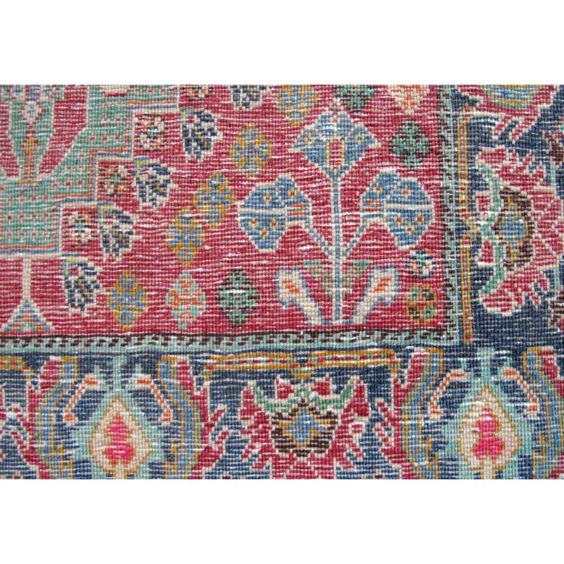 ギャッベ イラン産ギャベ（カシュガイ） 座布団サイズ 60×63cm 天然