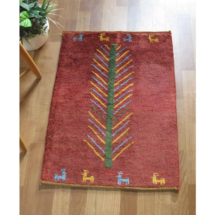 おトク情報がいっぱい 手織り高級ウール100 草木染ふわふわギャッベ イラン 産 玄関マットサイズ 玄関 キッチンマット Sutevalle Org