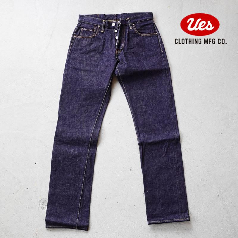UES UES(ウエス)スリムテーパードデニム 両耳タイプ ジーンズ UES UES(ウエス)スリムテーパードデニム 両耳タイプ ジーンズ