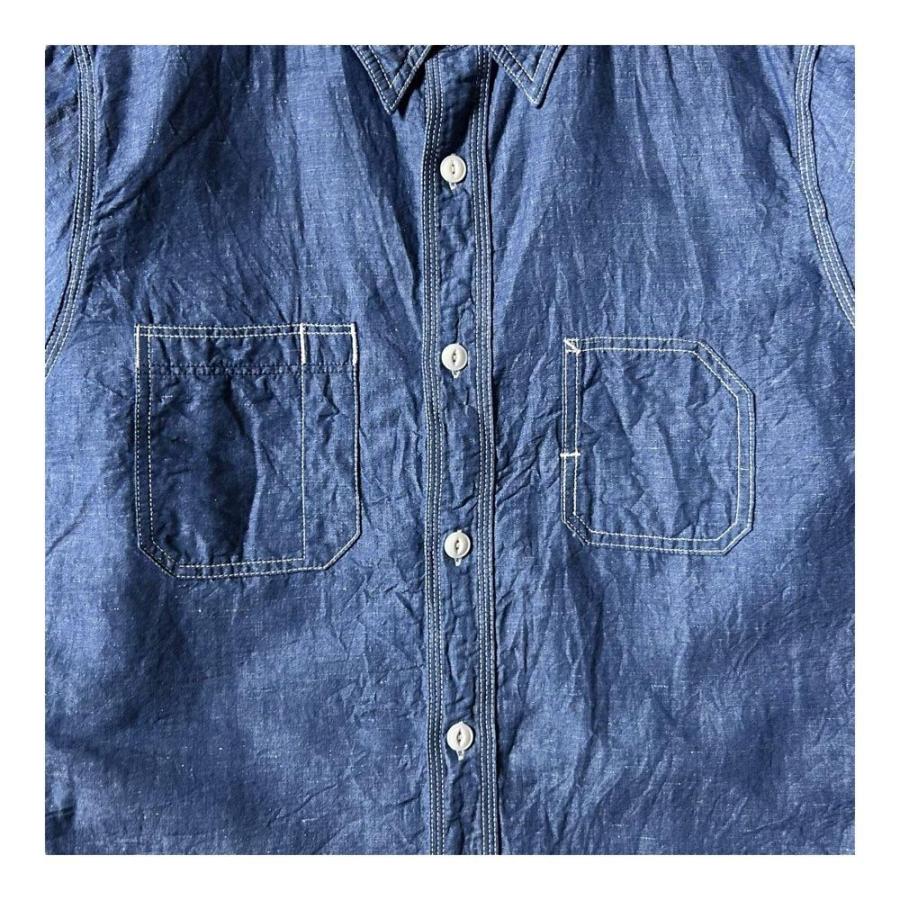 UES UES(ウエス) ワークシャツ シャンブレー 500954 : o UES UES(ウエス) ワークシャツ シャンブレー 500954 : o