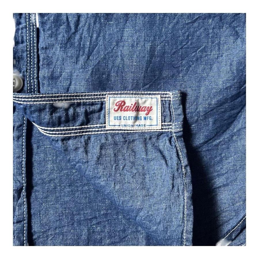 UES UES(ウエス) ワークシャツ シャンブレー 500954 : o UES UES(ウエス) ワークシャツ シャンブレー 500954 : o