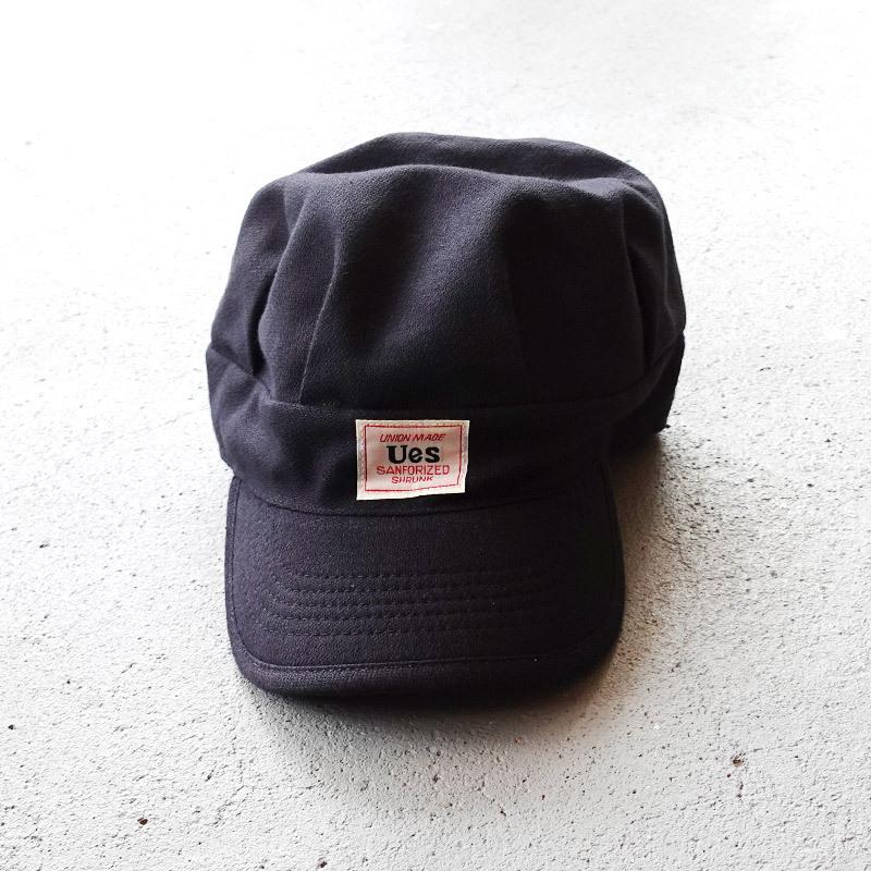 Ues/ウエス/UNIONMADE/デニム/レザー/キャップ/ワーク/アメカジ UES ウエス デニム デニムキャップ キャップ レディース メンズ