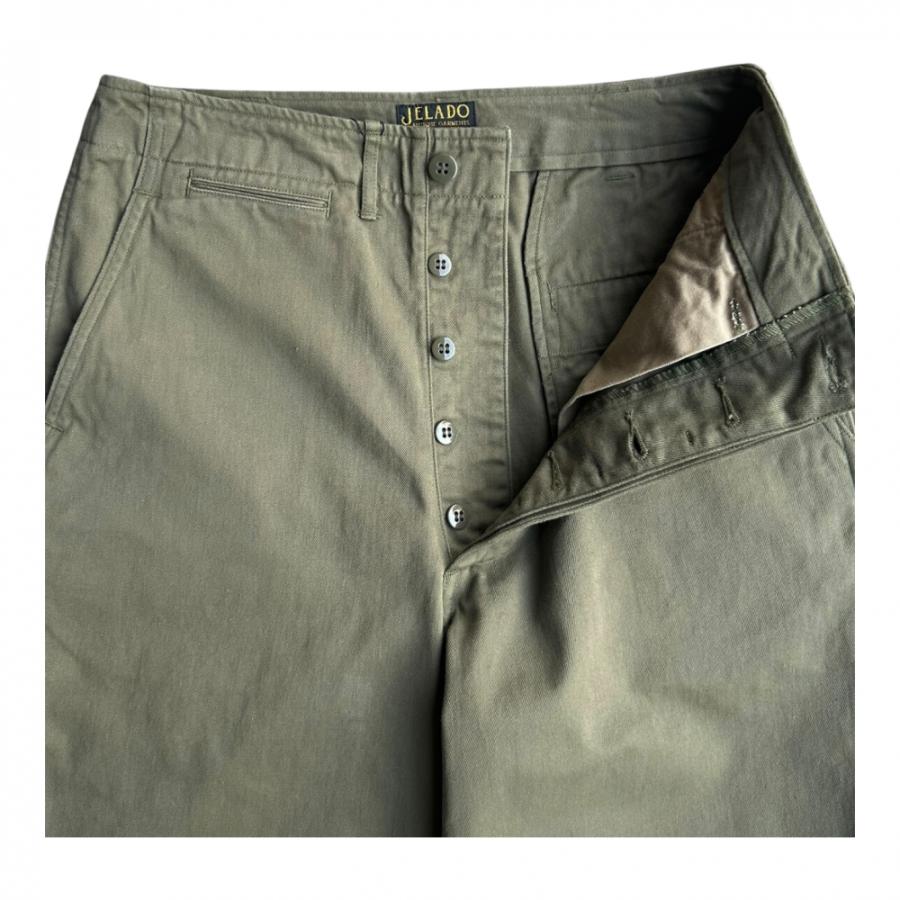 JELADO（ジェラード） 41 Khaki Lastresort Chino Cloth Olive