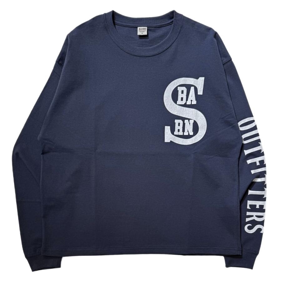 BARNS OUTFITTERS（バーンズ アウトフィッターズ） BOXY L/S TEE PT 