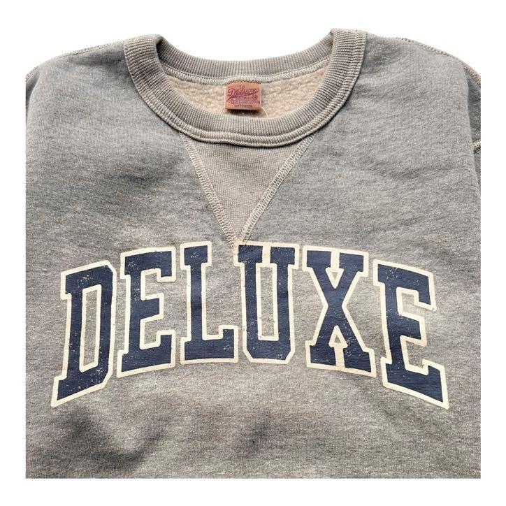 DELUXEWARE（デラックスウエア） BRGS-25B[DELUXE] LOGO SWEAT 杢GRY