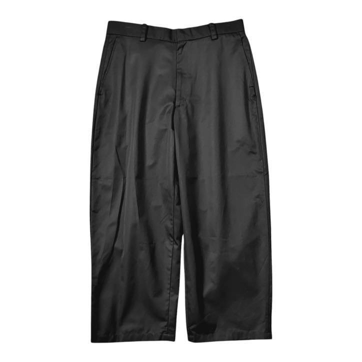 THE DAY DAY（ザ デイ）SUPERIOR GABARDINE PLAIN FRONT SLACKS -BLACK 