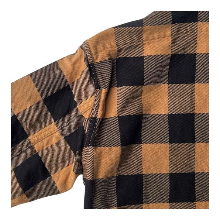 DELUXEWARE（デラックスウエア） HV-00A[50s BUFFALO CHECK] YELLOW