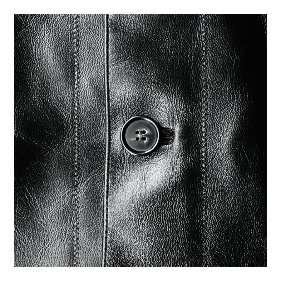 INTERIM (インテリム) FULL VEGETABLE TANNED GOAT LEATHER HYPER BIG CAR COAT [IT25A002] ゴートレザー ハイパービッグ カーコート送料無料の画像