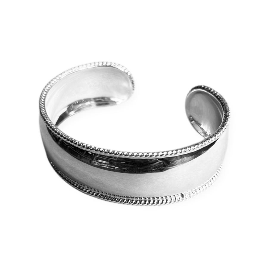 INTERIM（インテリム） TAXCO SILVER ROUND TRIM BANGLE IT25S349