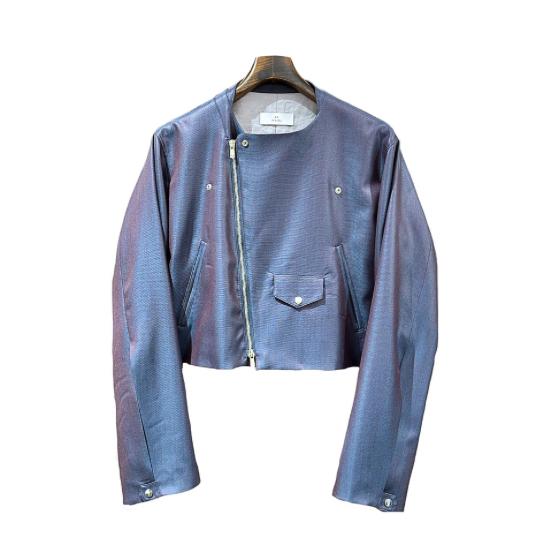 ITOCHI (イトチ) shuttle loom leather slit sleeves riders ITOCHI (イトチ) shuttle loom leather slit sleeves riders