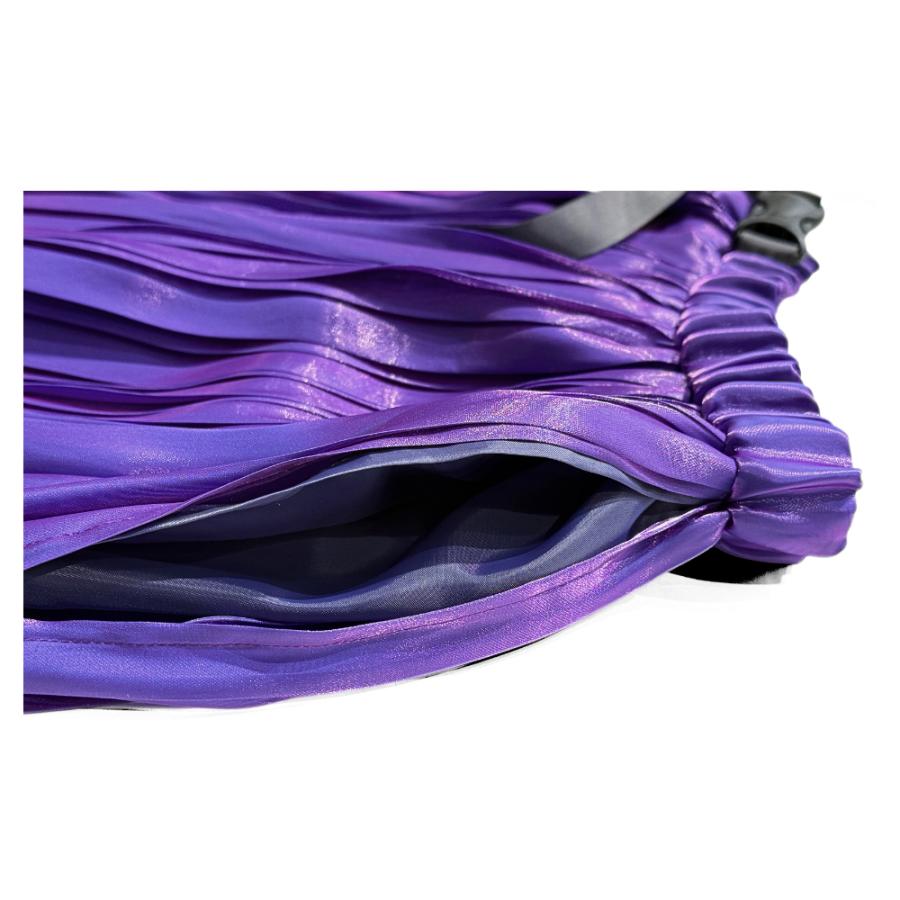 ITOCHI (イトチ) Aurora cloth Double Side Pleated Skirt -Space