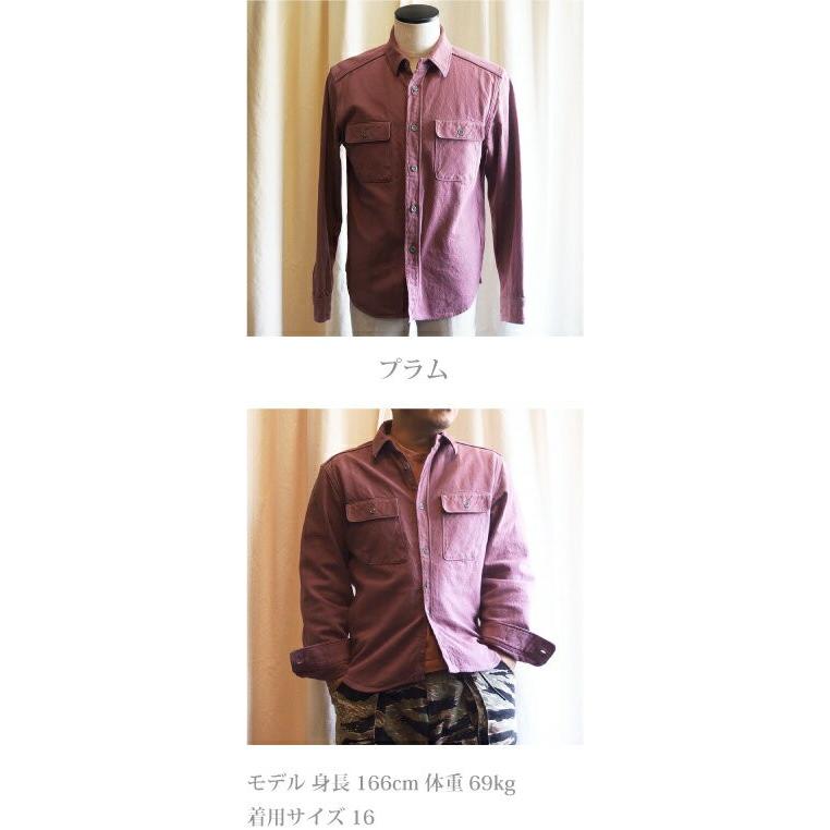 JELADO（ジェラード) ネルシャツ （ ショート丈 ） プラム