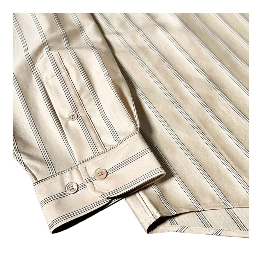 KANEMASA PHIL. ( カネマサ フィル ) 46G Atmosphere Stripe No Collar