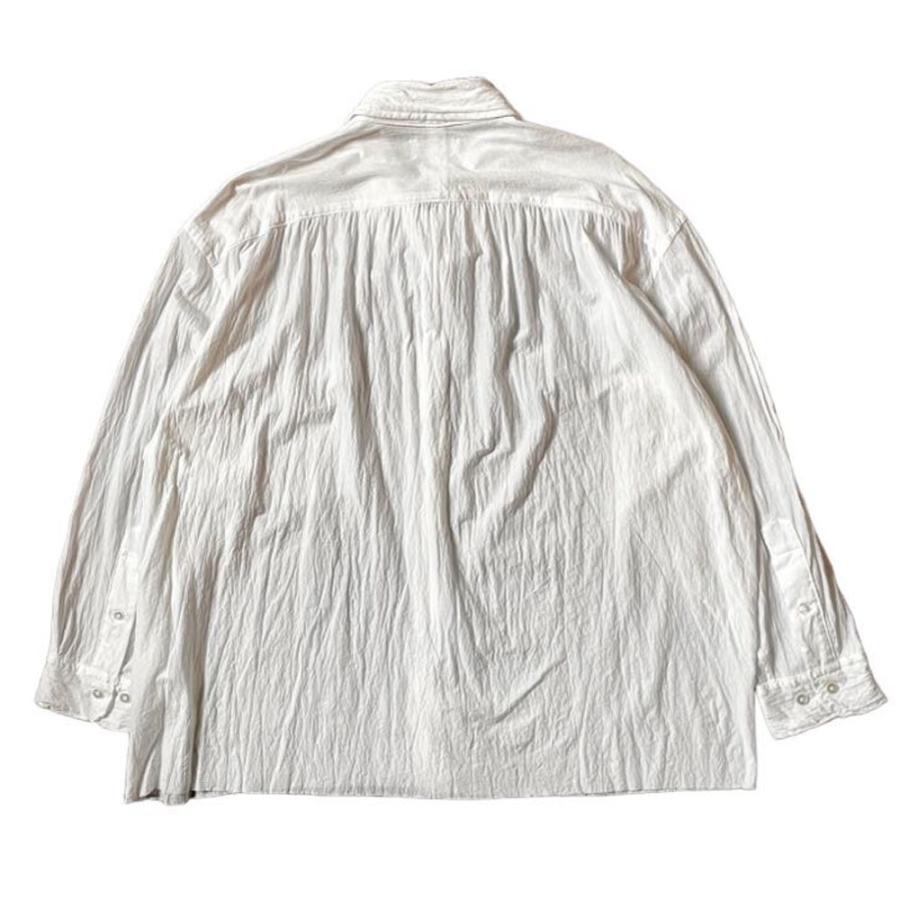 KANEMASA PHIL. 46G Artisan Shirt - WHITE ( カネマサ フィル アルチザンシャツ ホワイト)｜o-mureys｜03