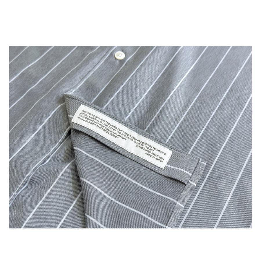KANEMASA PHIL.（カネマサフィル） 46G Atmosphere Stripe Shirt BLUE