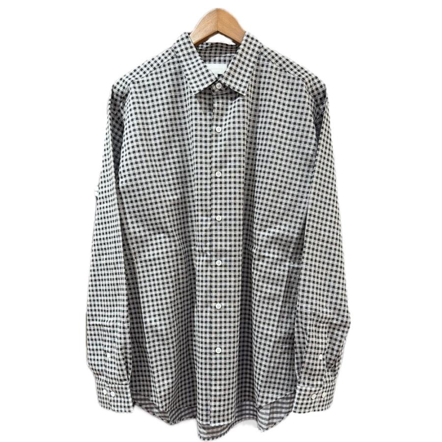 KANEMASA PHIL.（カネマサフィル） 36GAtmosphere Check Shirt WHITE
