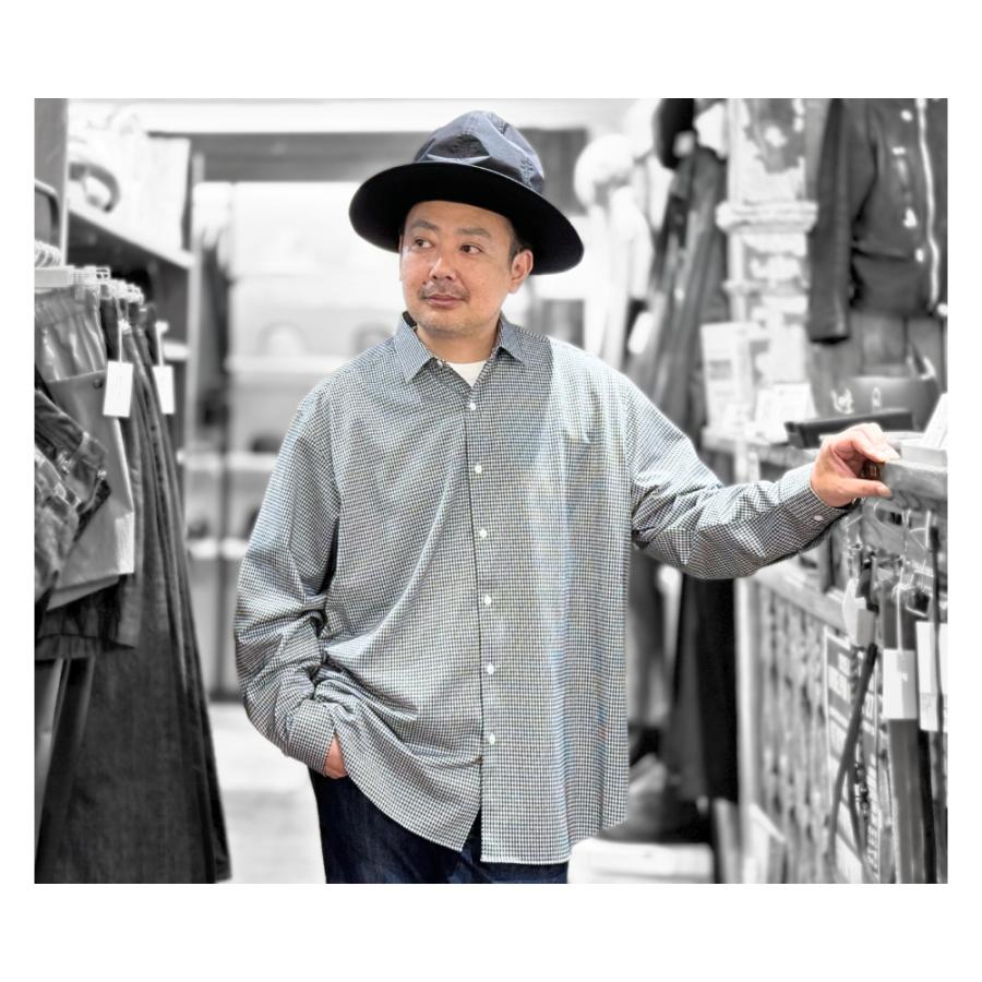 KANEMASA PHIL.（カネマサフィル） 36GAtmosphere Check Shirt WHITE